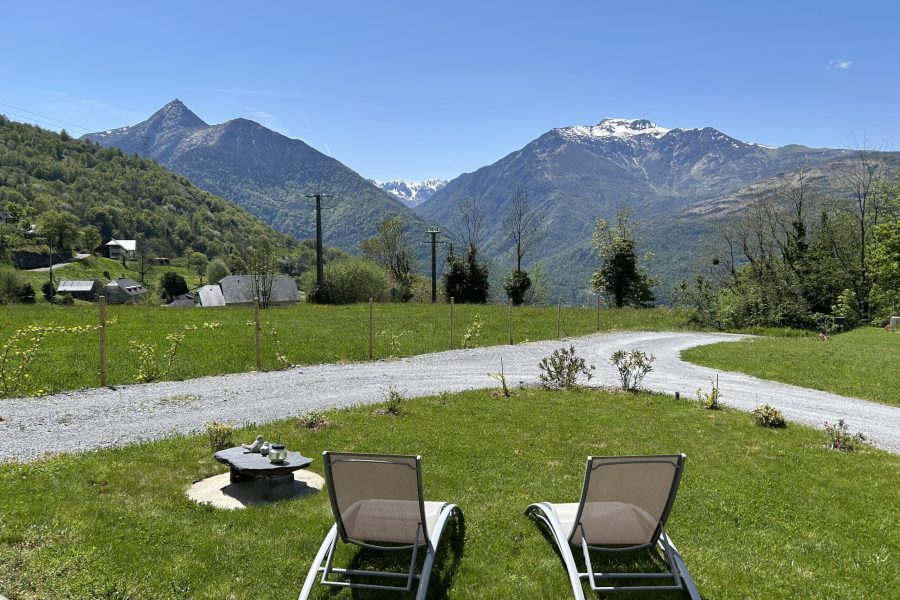 JARDIN VUE VISCOS ET CABALIROS